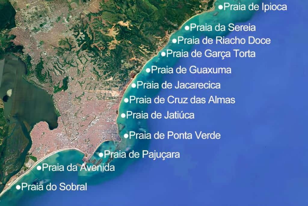 Apartamento 2 Quartos Completo Em Jatiuca - Maceio Bagian luar foto